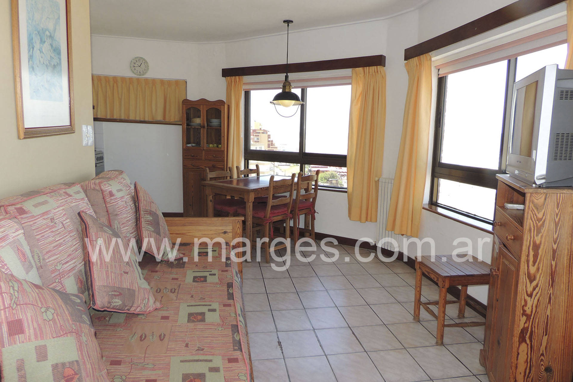 Living Departamento Alquiler Marges Villa Gesell